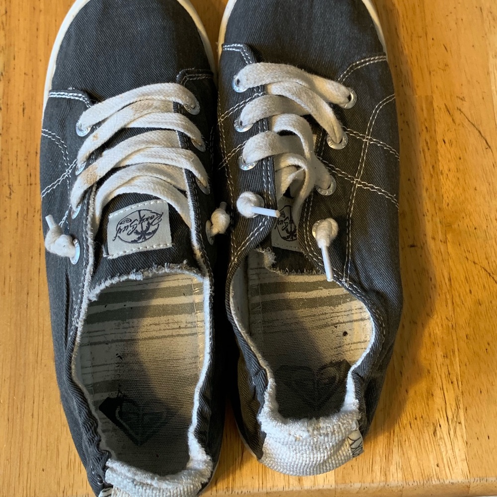 Lightly used Roxy slip on shoes